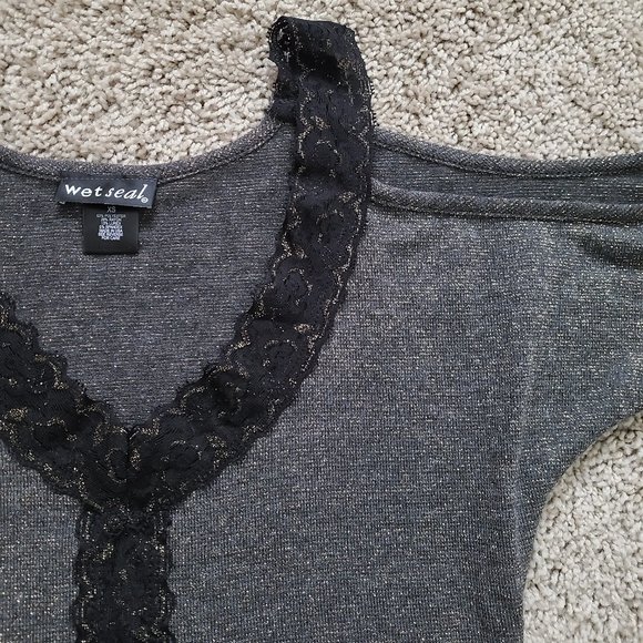 Shimmer Sweater Blouse - Picture 8 of 12